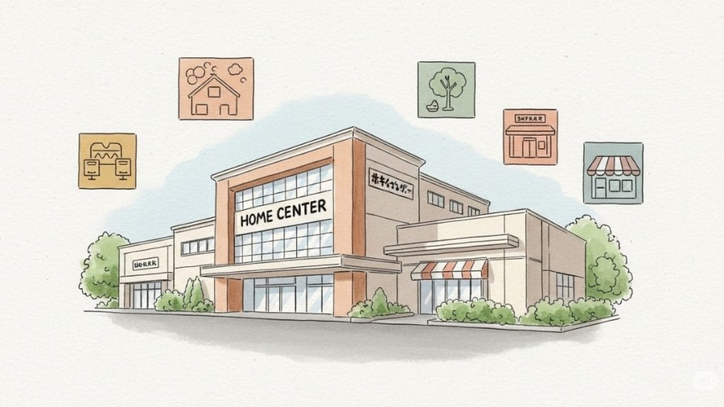 ペット入店可ホームセンター以外の店舗情報