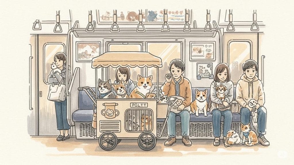 JRでペットカートが一部禁止の理由