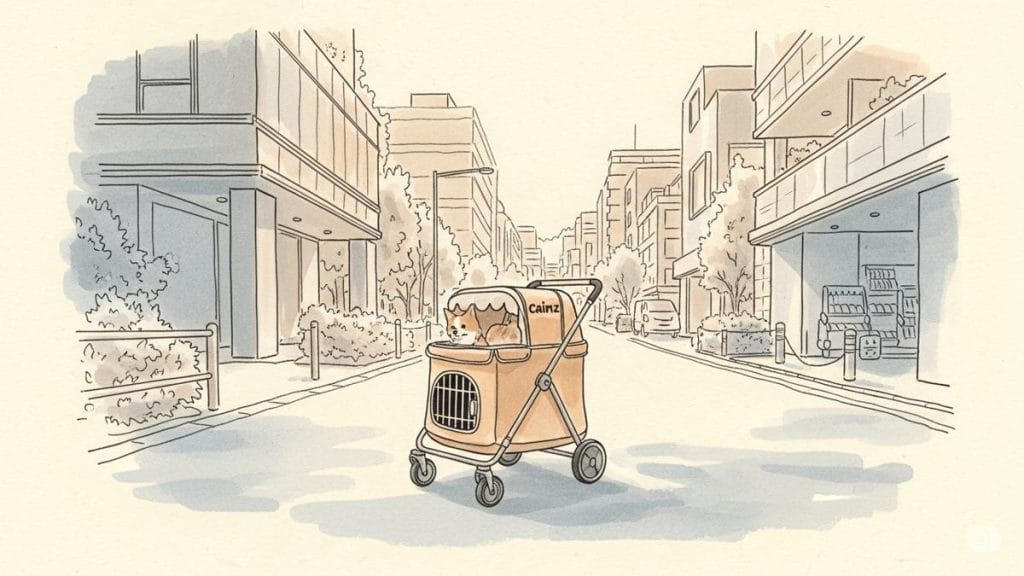 ペットカートのままお店に入れる条件