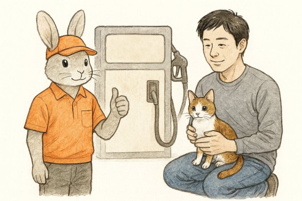 独自ポイントとUsappyの混同