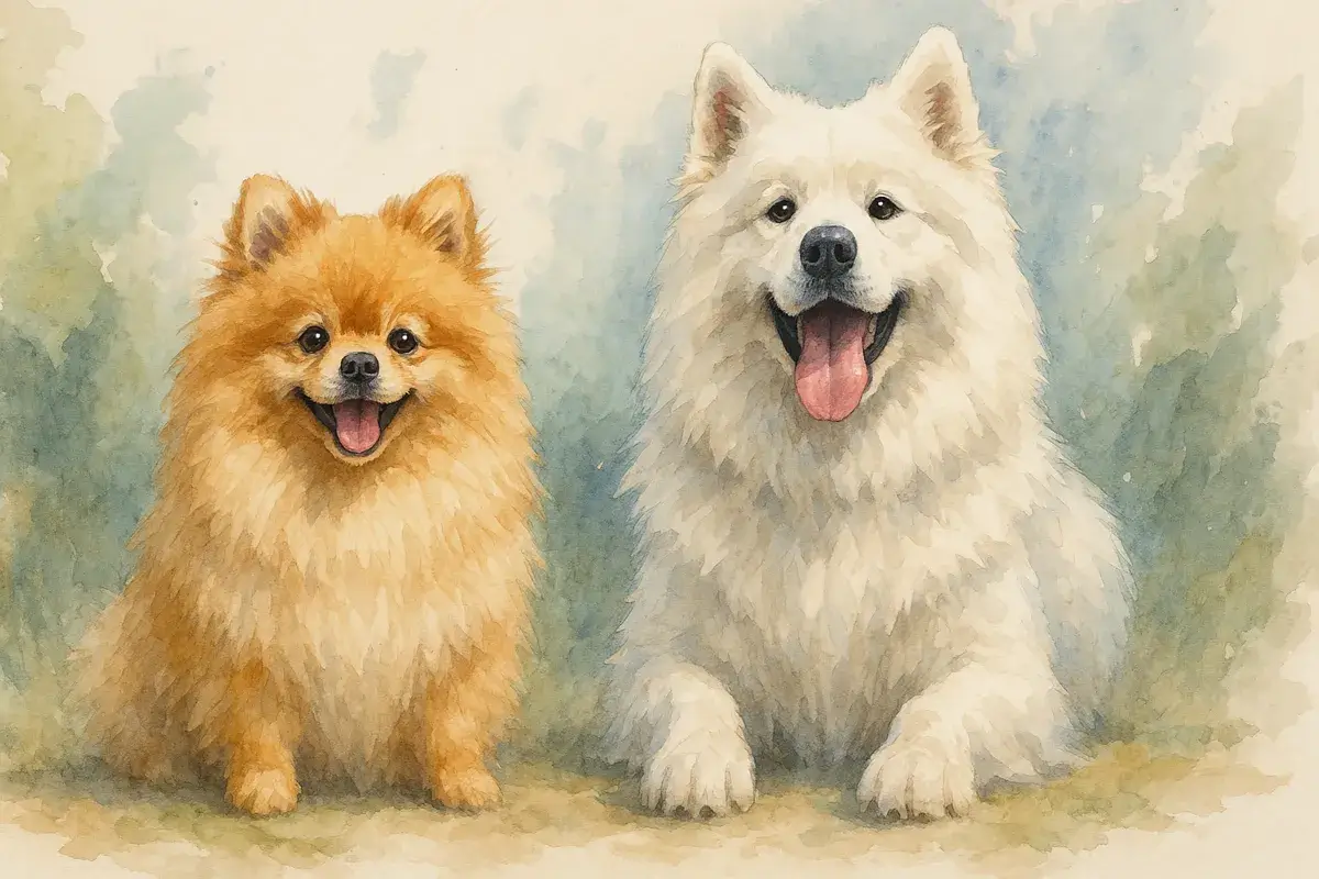 ポメラニアンとサモエドの関係とは？祖先やルーツを詳しく紹介