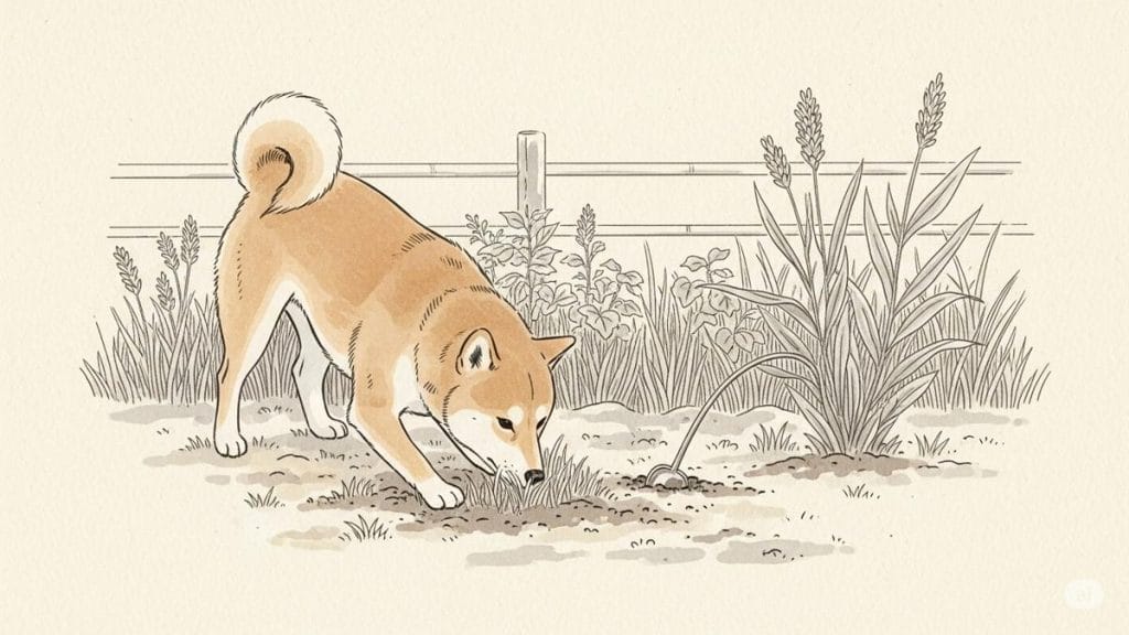 草を食べるときとの関連性