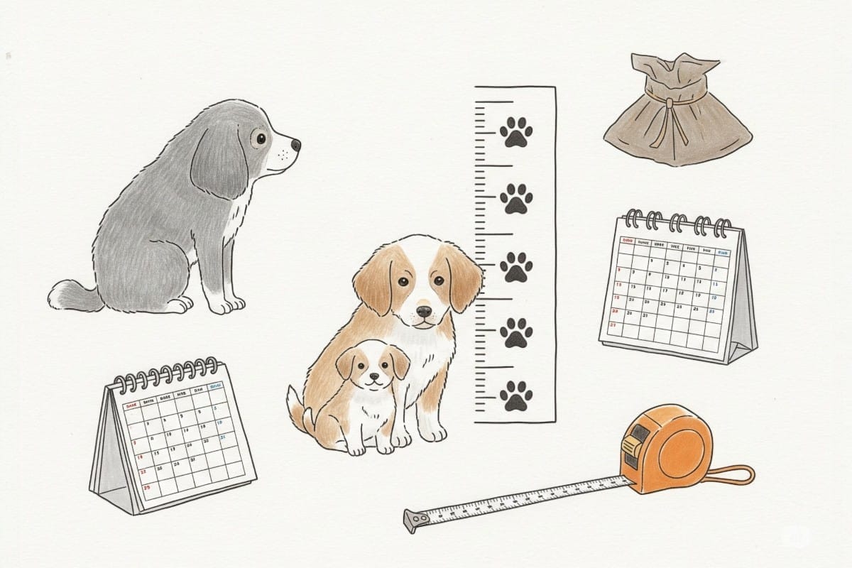 犬の大きさは何ヶ月で決まる？予測と成長のポイント解説