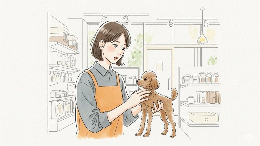 足が長いと大きくなる？子犬の顔の選び方