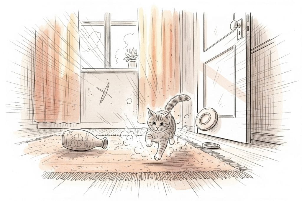 猫が急に走り出す理由とは？考えられる原因と対処法まとめ