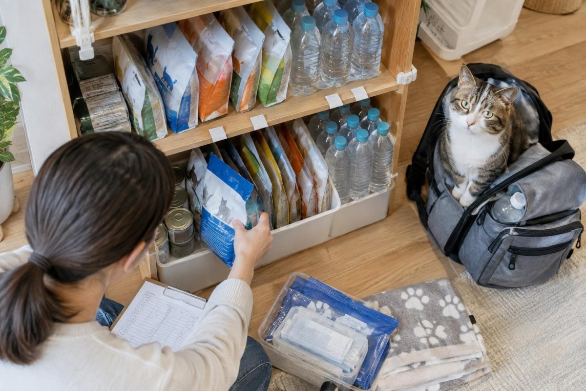キャットフードの備蓄はどのくらい必要？量・保存方法・ローリングストックを解説