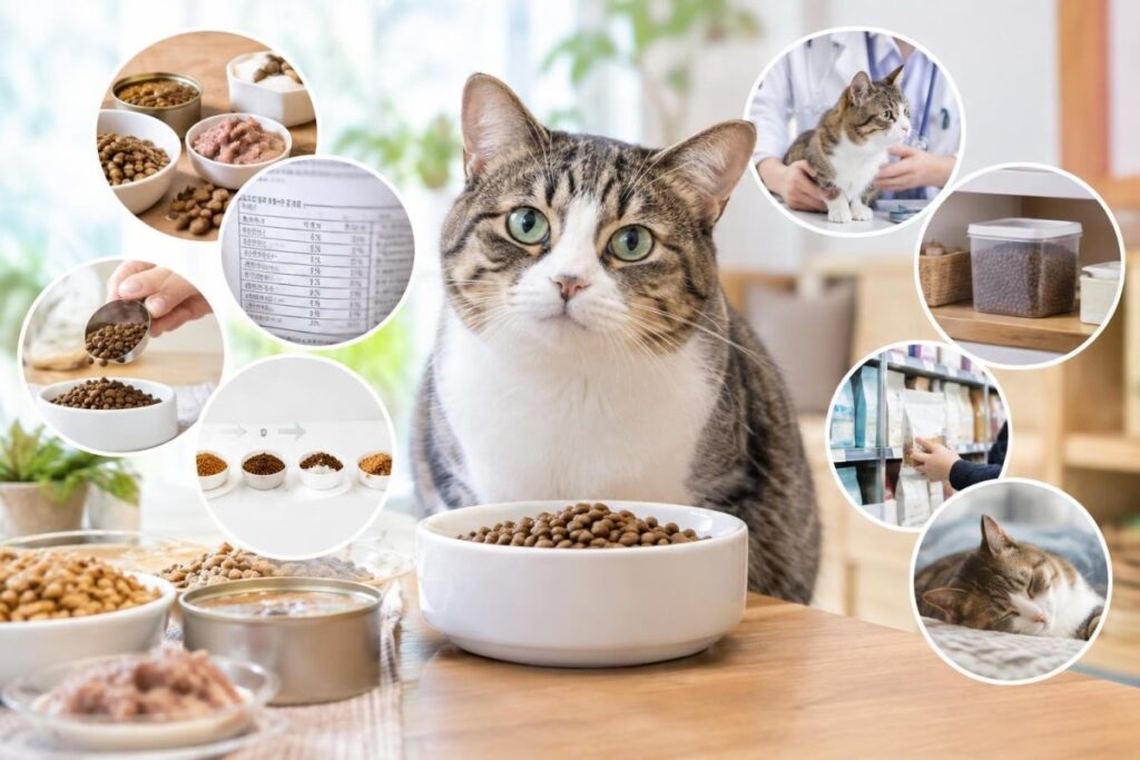 キャットフードとは？種類・選び方・与え方の基本をわかりやすく解説