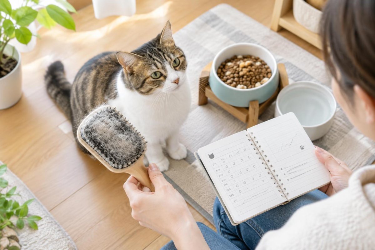 毛玉ケアキャットフードとは？選び方と効果を見るポイント