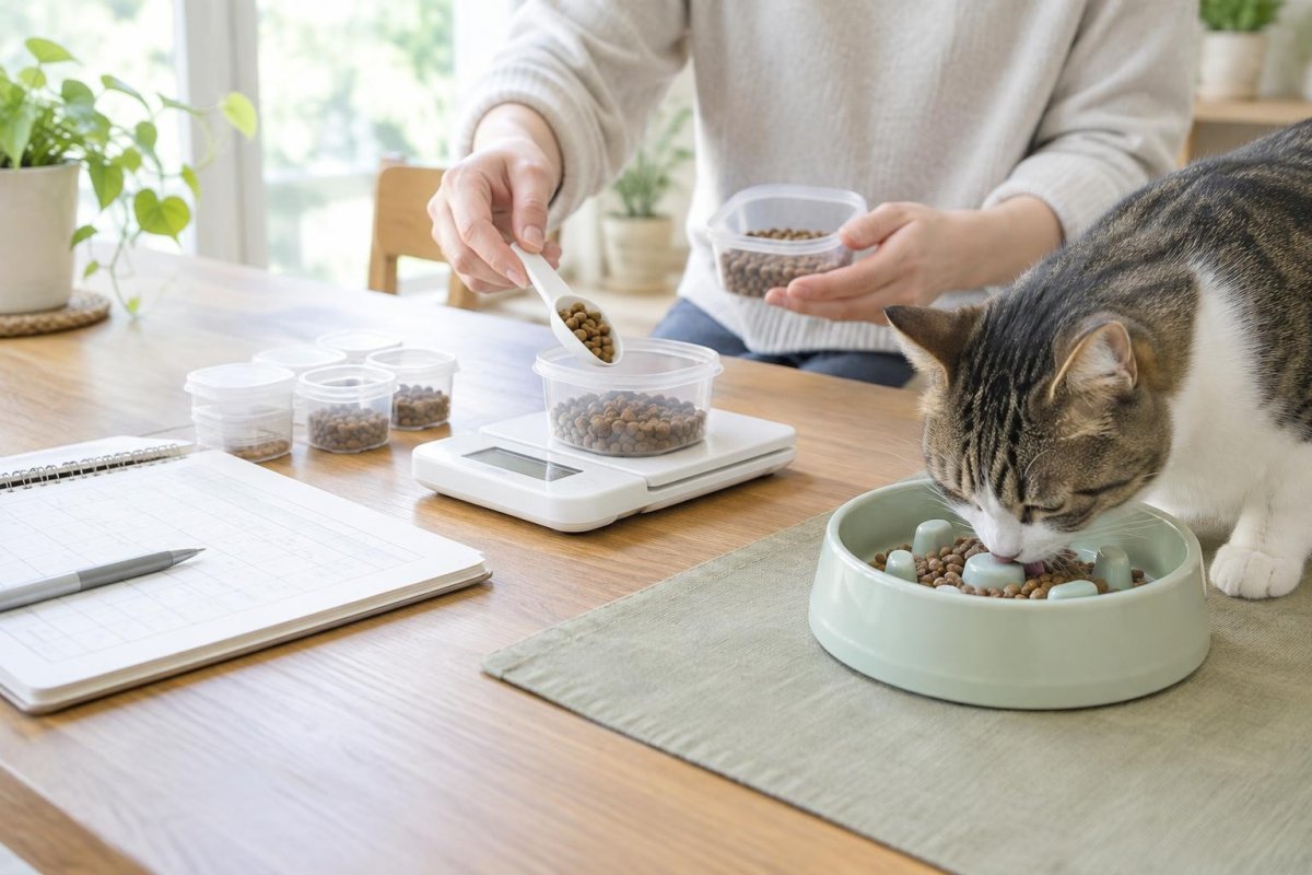 吐き戻し軽減キャットフードの選び方｜おすすめ条件と食べ方の工夫