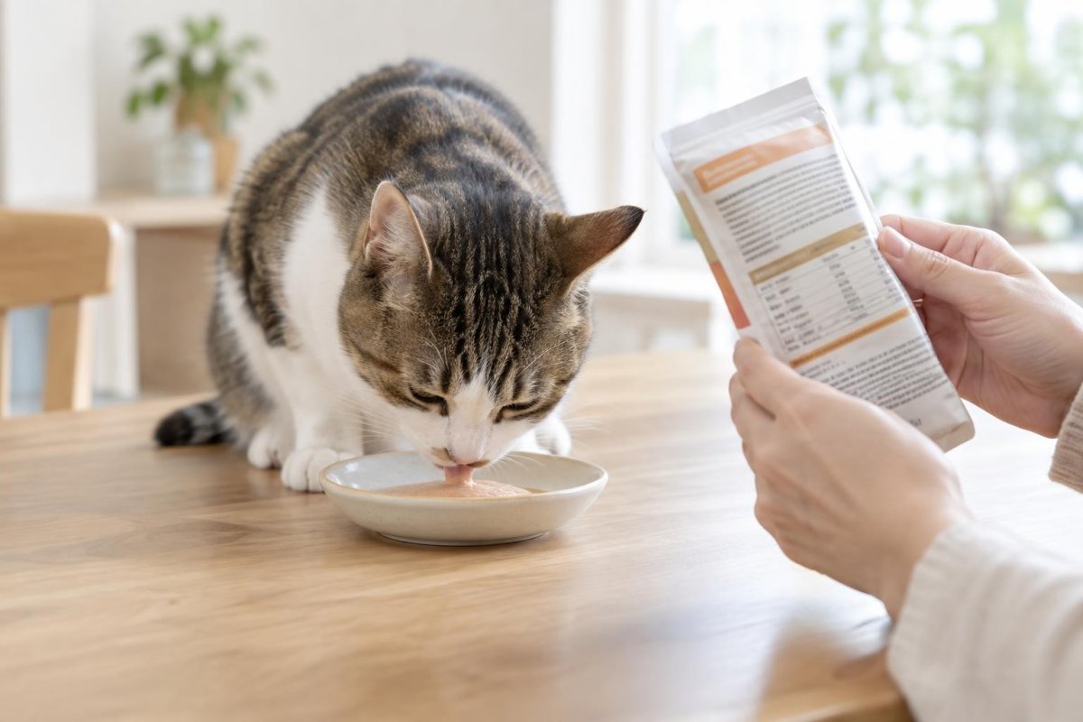 チュールはキャットフード代わりになる？種類・与え方・主食との使い分け
