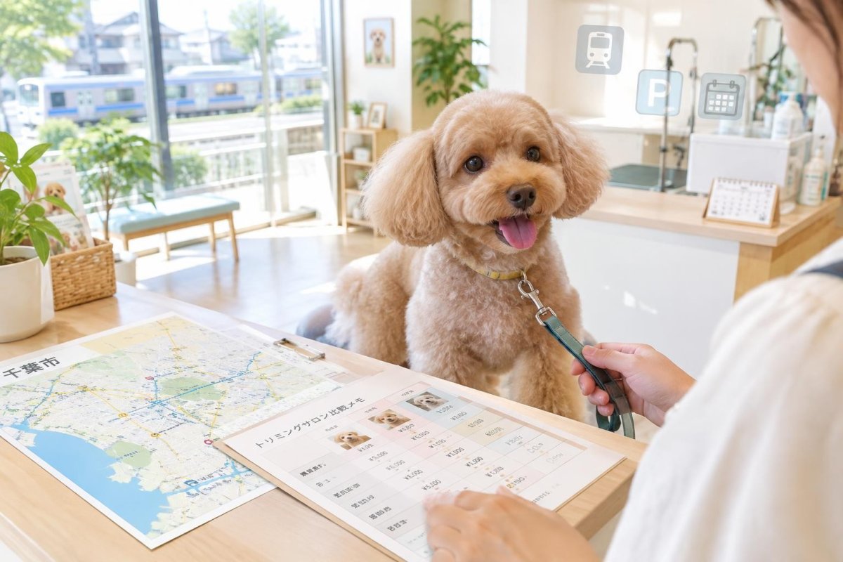 千葉市で犬のトリミングを探す方法｜料金・サービス・アクセスを比較