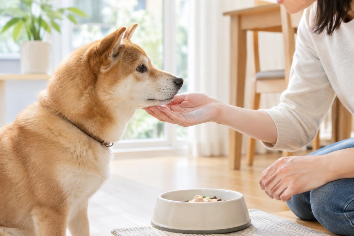 犬が食べ物を見るとよだれを出すのは普通？原因と注意したい症状