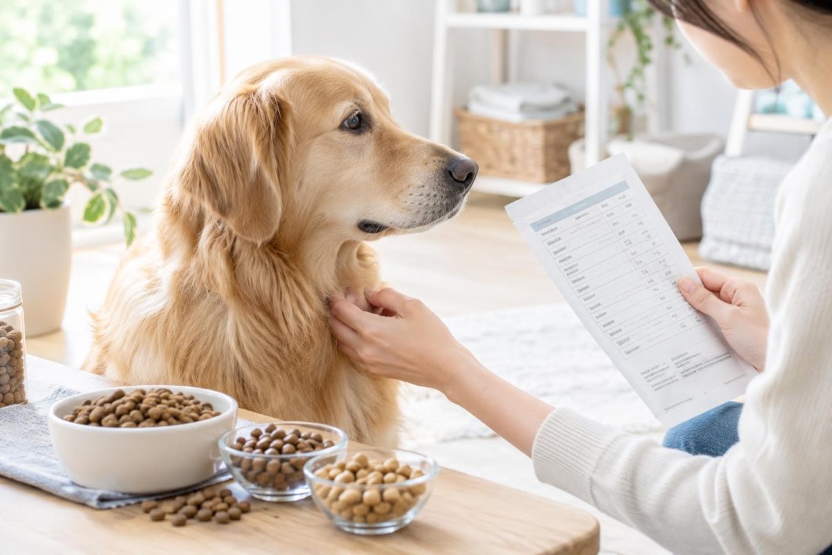 皮膚ケア向けドッグフードの選び方｜抜け毛や皮膚が気になる犬の確認ポイント