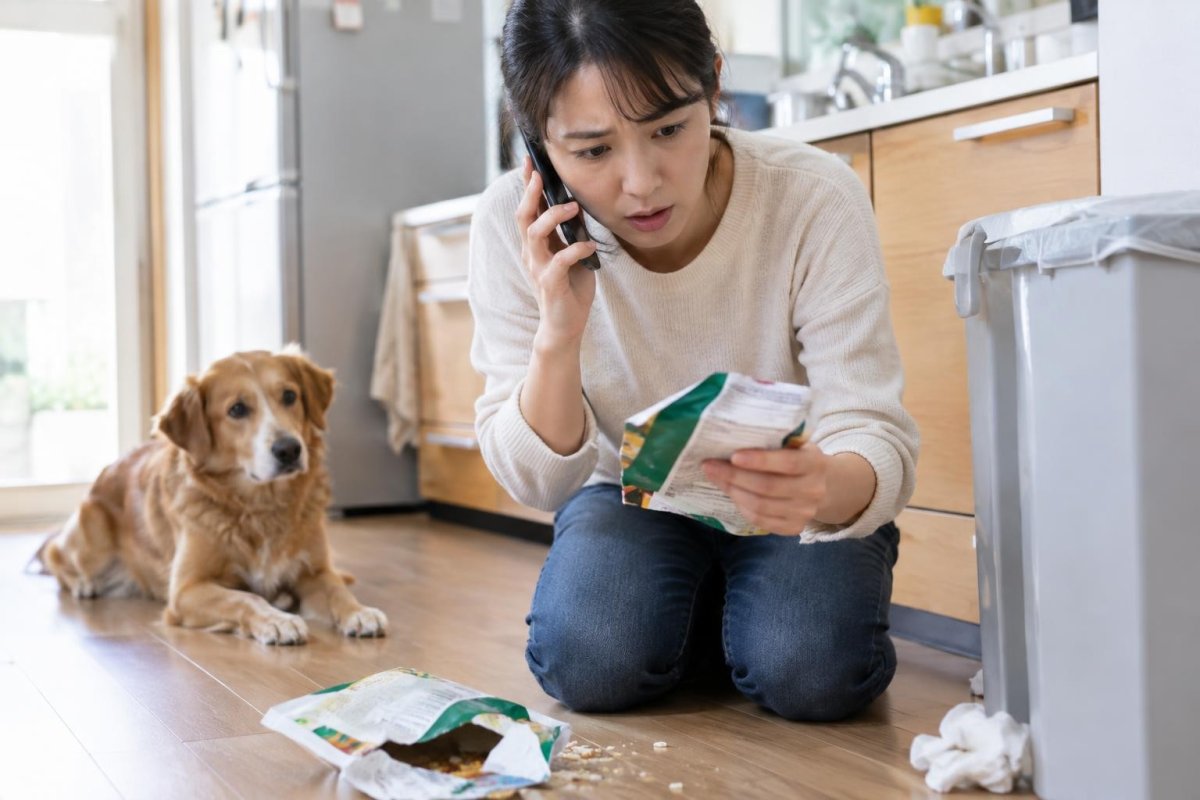 犬の食べ物による中毒症状とは？震え・痙攣・嘔吐があるときの対応