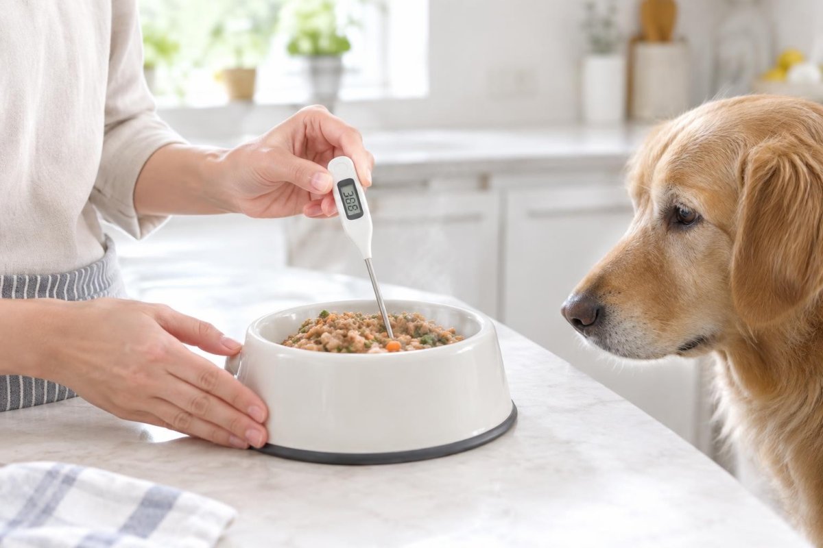 犬の食べ物は何度がいい？熱すぎる食事・冷たい食事とやけどの注意点