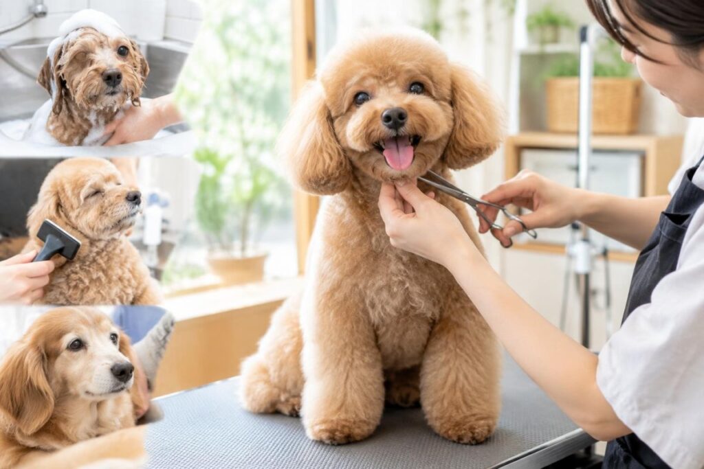 犬のトリミングとは？内容・グルーミングとの違い・施術前の準備まで解説