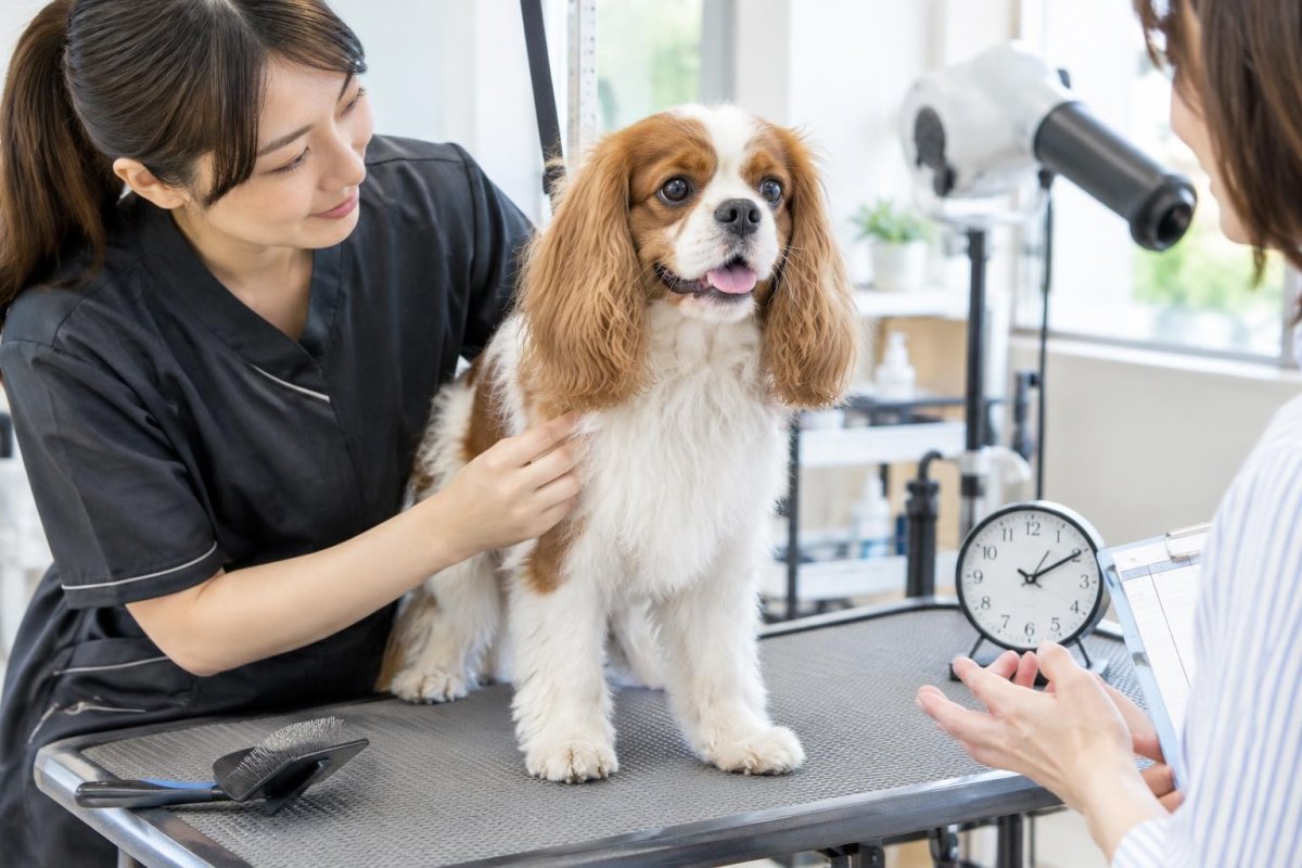 犬のトリミング時間は何時間？犬種・サイズ・メニュー別の目安を解説
