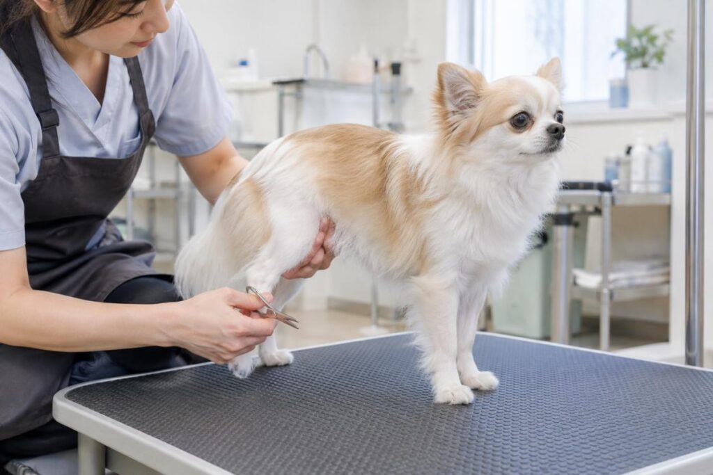 パテラの犬はトリミングできる？膝への負担を減らす施術時の注意点