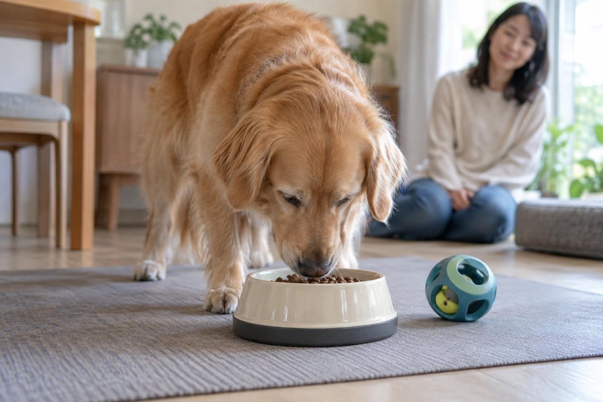 犬が食べ物で遊ぶのはなぜ?隠す・運ぶ・鼻で押す・欲しがる理由と対応