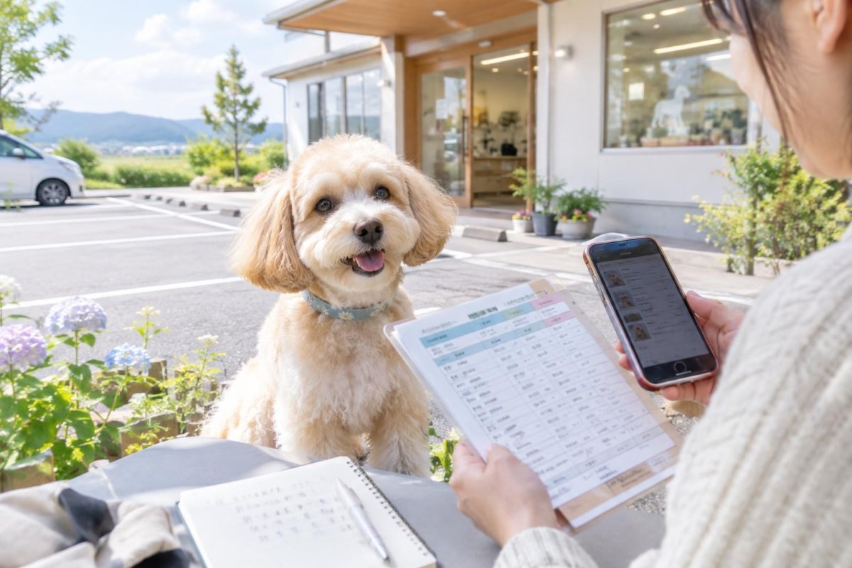 越前市で犬のトリミングを探す方法｜料金・サービス・店舗選びを解説