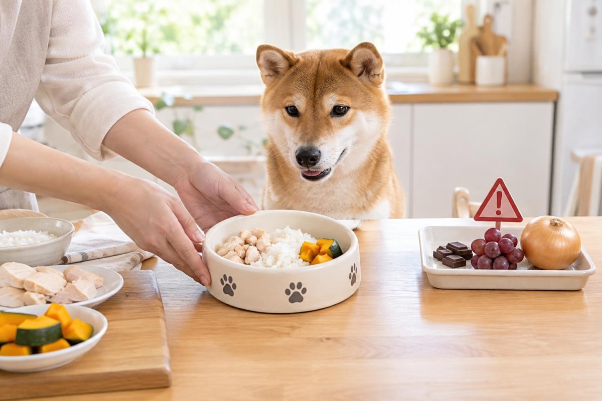 ドッグフードの代わりになるご飯は？切らした時の代用品と注意点