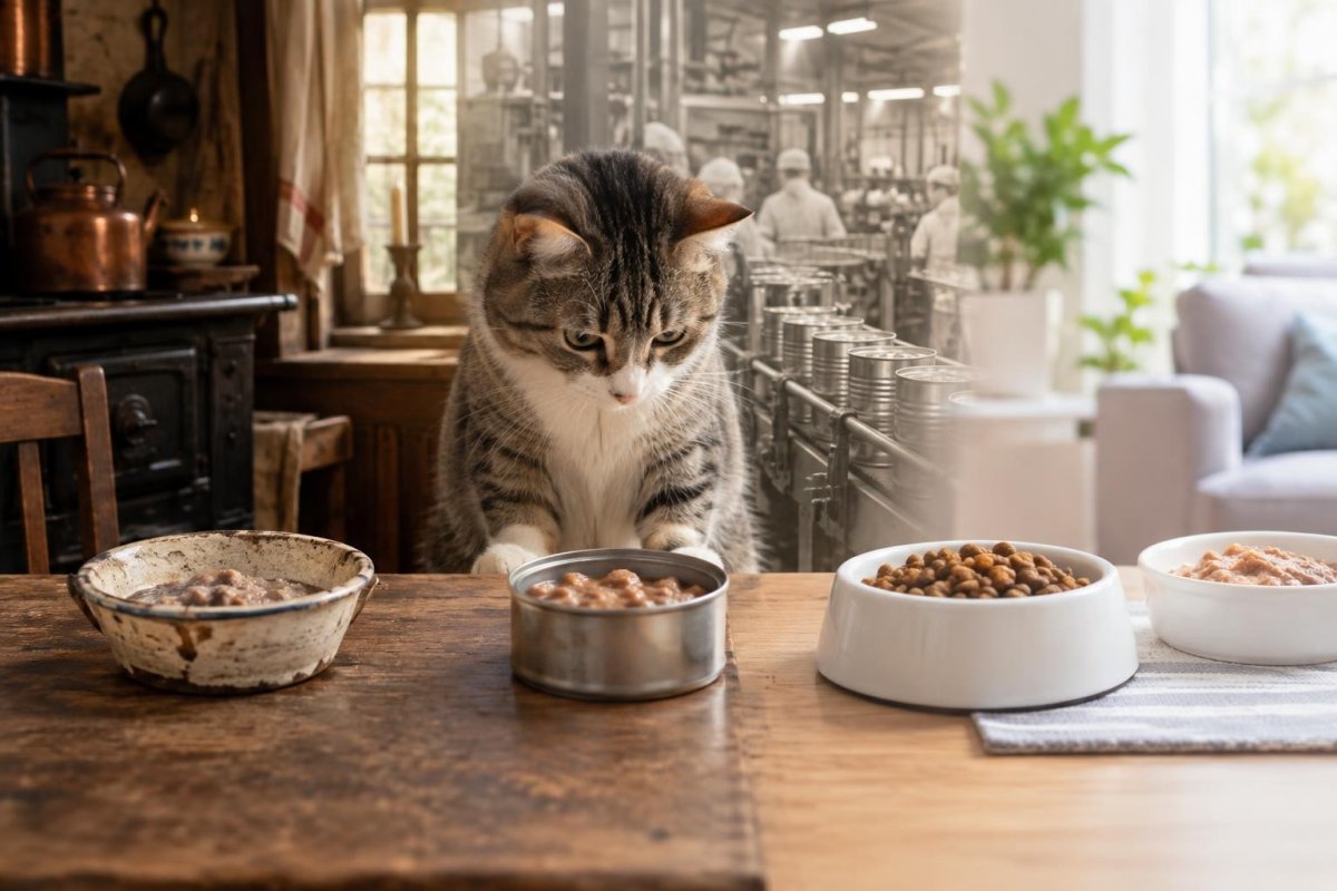 キャットフードの歴史｜猫の食事はいつから市販フードになった？
