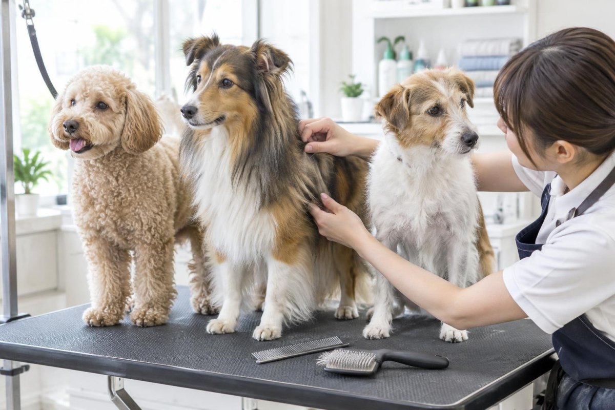 ミックス犬にトリミングは必要？被毛タイプ別のケア・料金・判断基準