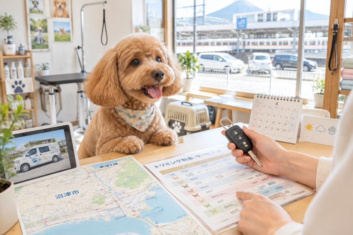 沼津市で犬のトリミングを探す方法｜料金・サービス・店舗選びを解説