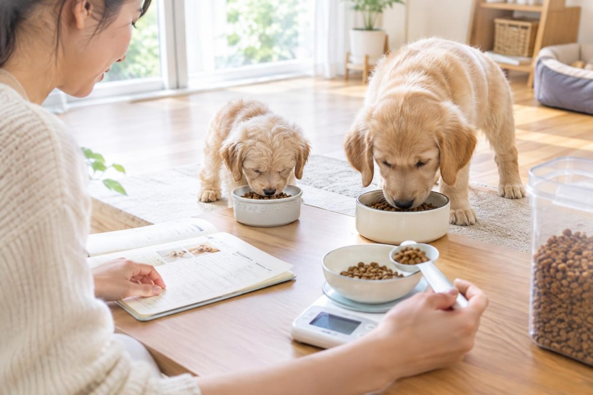 子犬向けドッグフードおすすめ比較｜月齢別の選び方とパピー用の与え方