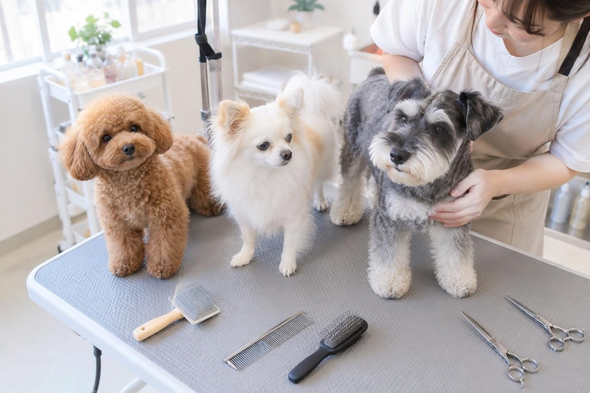 小型犬のトリミング完全ガイド｜頻度・時間・料金・必要な犬種を解説