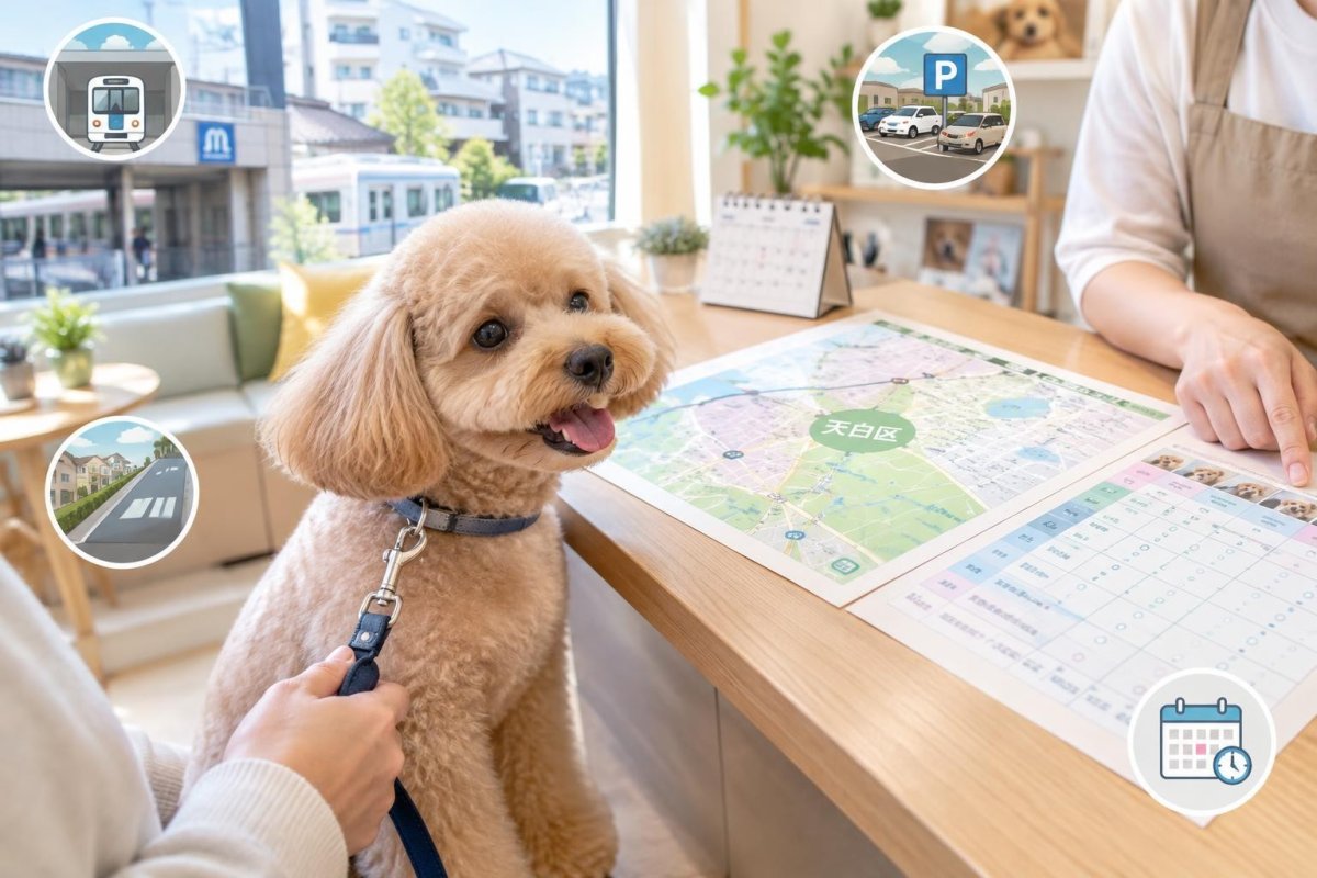 天白区で犬のトリミングを探す方法｜料金・サービス・店舗選びを解説