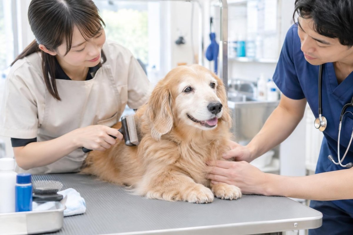 動物病院で犬のトリミングを受けるメリットは？サロンとの違いと選び方