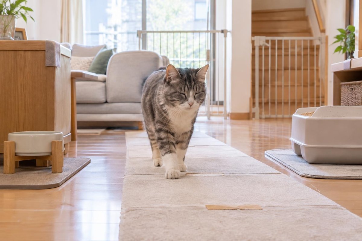 目が見えない猫の飼い方｜全盲でも安全に暮らすための部屋づくりとケア
