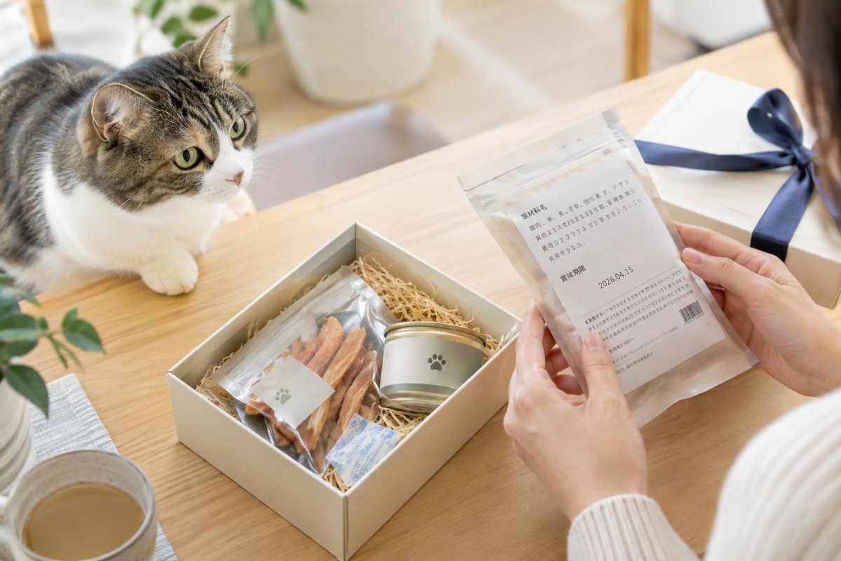 猫の食べ物ギフトの選び方|プレゼントで失敗しない安全性と確認ポイント