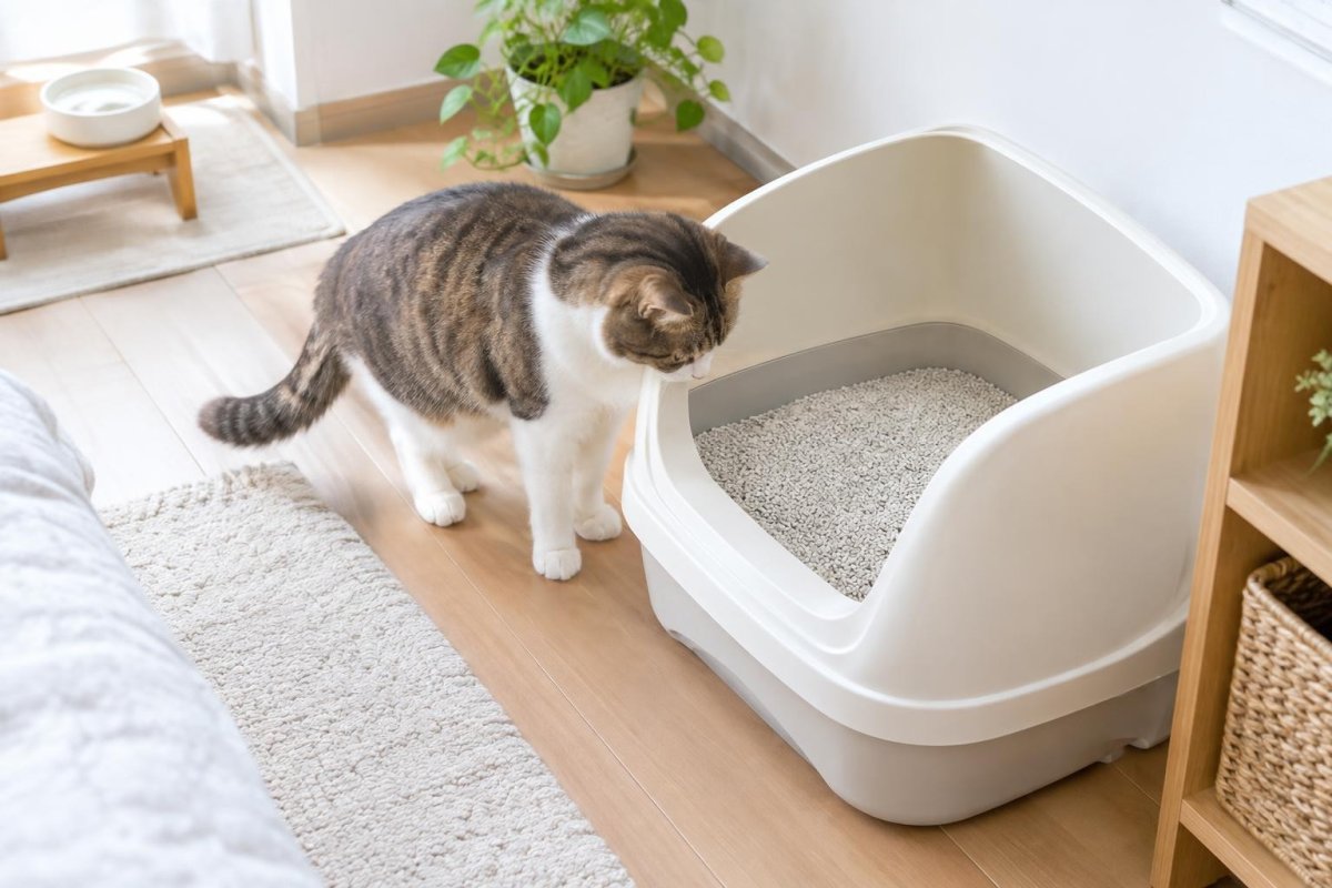 猫がトイレをしつけできない原因は？粗相・マーキングを直すための対策