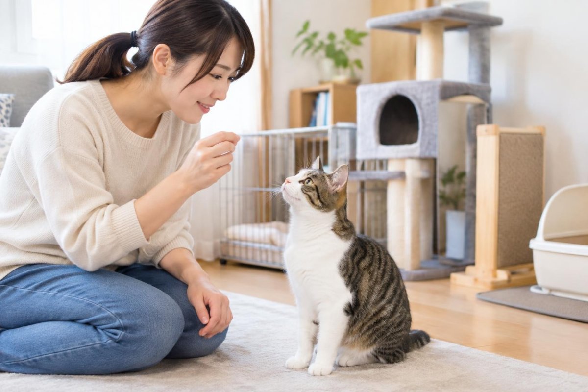 猫のしつけ方の基本｜初心者でも始めやすい教え方と注意点
