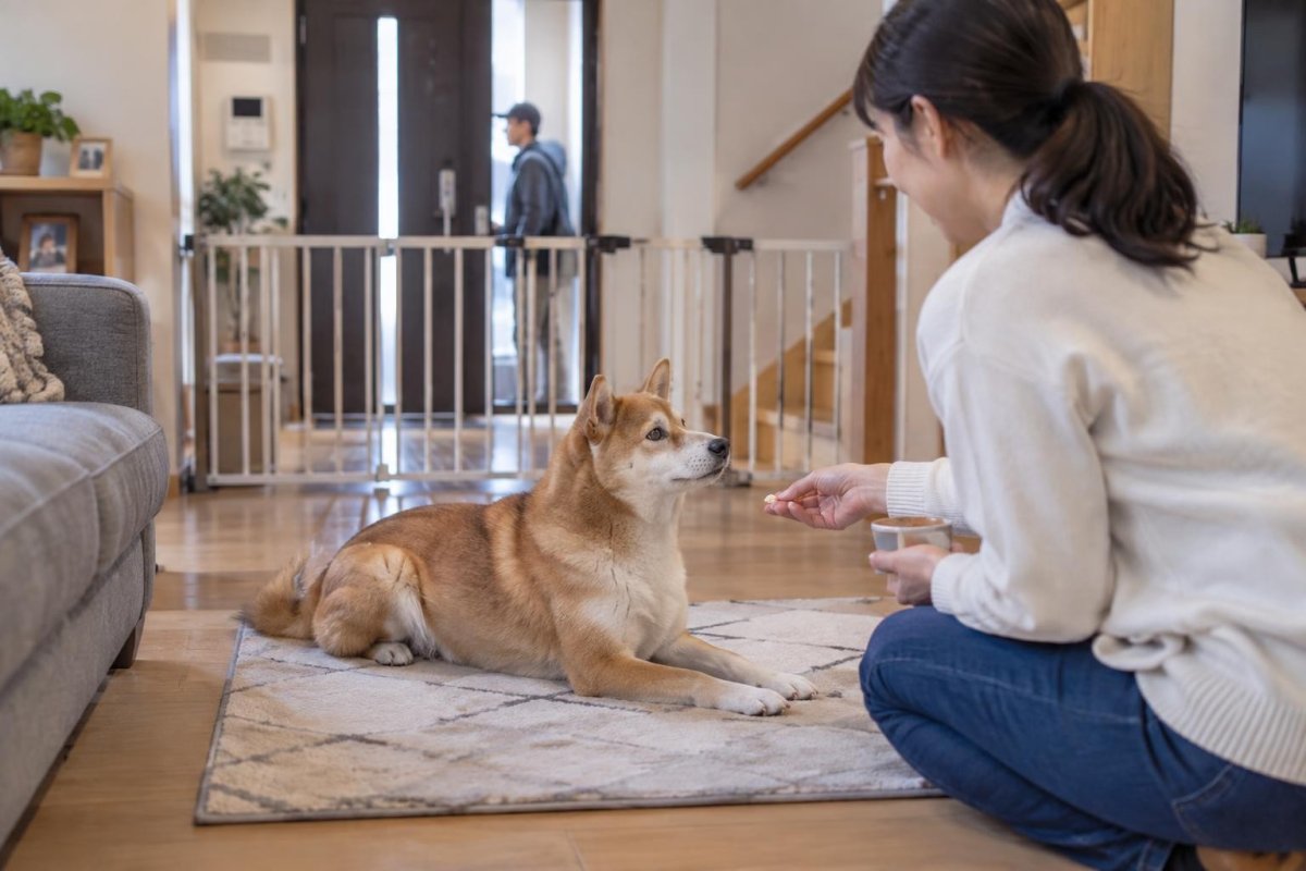 犬がインターホンに吠えるときのしつけ方｜物音・来客への反応を減らす方法