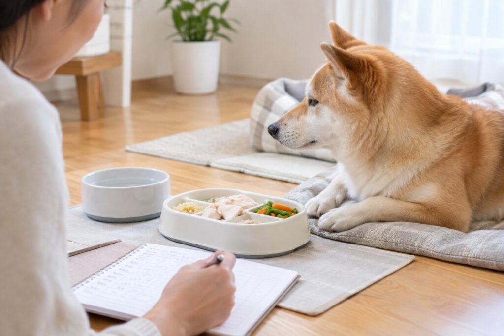 犬の膵炎は食べ物が原因になる？高脂肪食との関係と食事管理の注意点