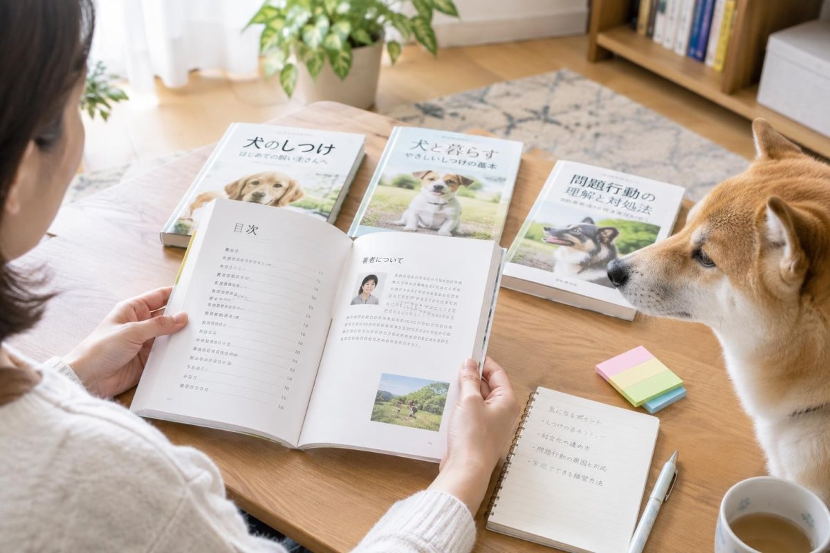 犬のしつけ本おすすめガイド｜初心者・成犬・犬のサイズ別の選び方