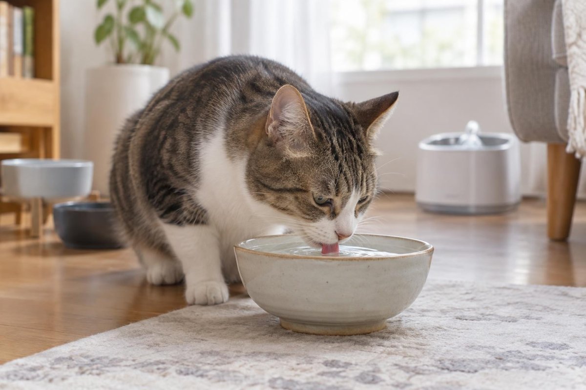 猫に水を飲んでもらうには？水飲みの習慣づくりと飲水量を増やす工夫