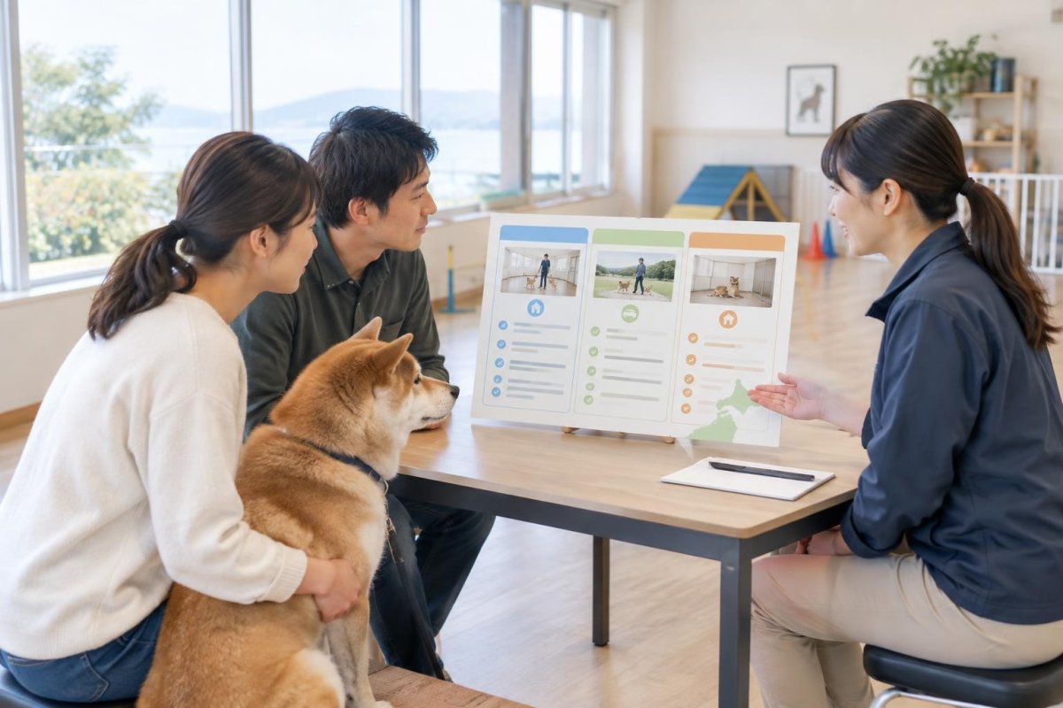石川県で犬のしつけ先を探すには？教室・出張・預かり訓練の選び方