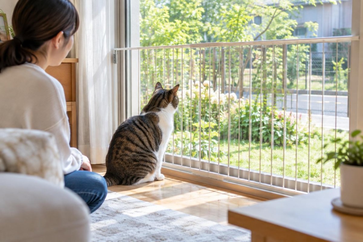 猫を外で飼うのは大丈夫？庭での飼い方と屋外飼育のリスク・注意点