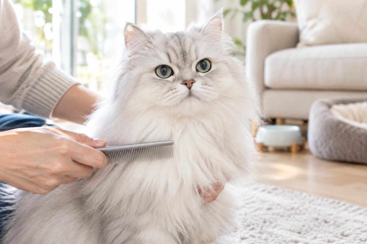 ペルシャ猫の飼い方｜チンチラの特徴・被毛ケア・健康管理も解説