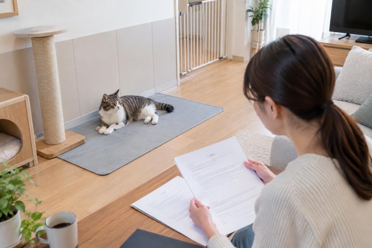 賃貸で猫を飼うには？契約確認・傷や臭い対策と退去時の注意点