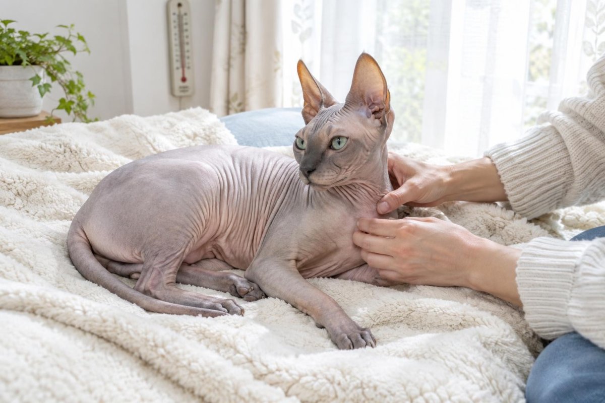 スフィンクスの飼い方｜皮膚ケア・保温・お手入れの注意点を解説